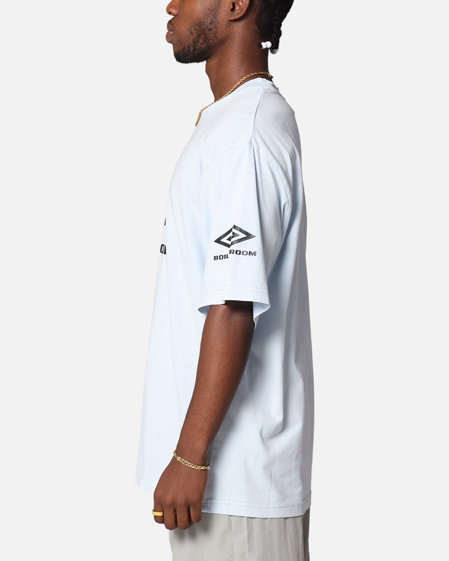 Boiler Room X Umbro Washed T-Shirt Blue | Culture Kings NZ