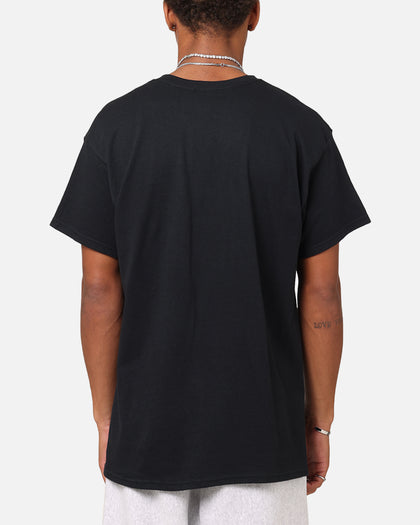 Goat Crew Marvel Fantastic Four Human Torch Fire T-Shirt Black