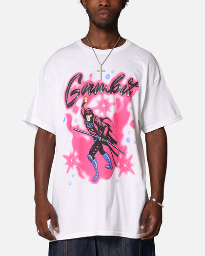 Goat Crew Marvel X-Men Gambit Airbrush T-Shirt White