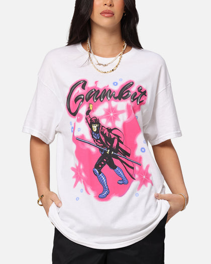 Goat Crew Marvel X-Men Gambit Airbrush T-Shirt White