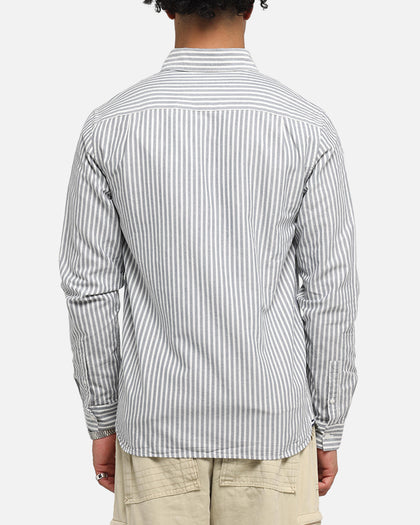 Fred Perry Stripe Oxford Shirt Blue