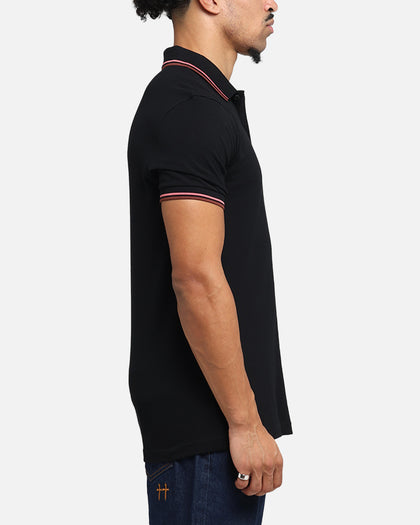 Fred Perry Twin Tipped Polo Shirt Black