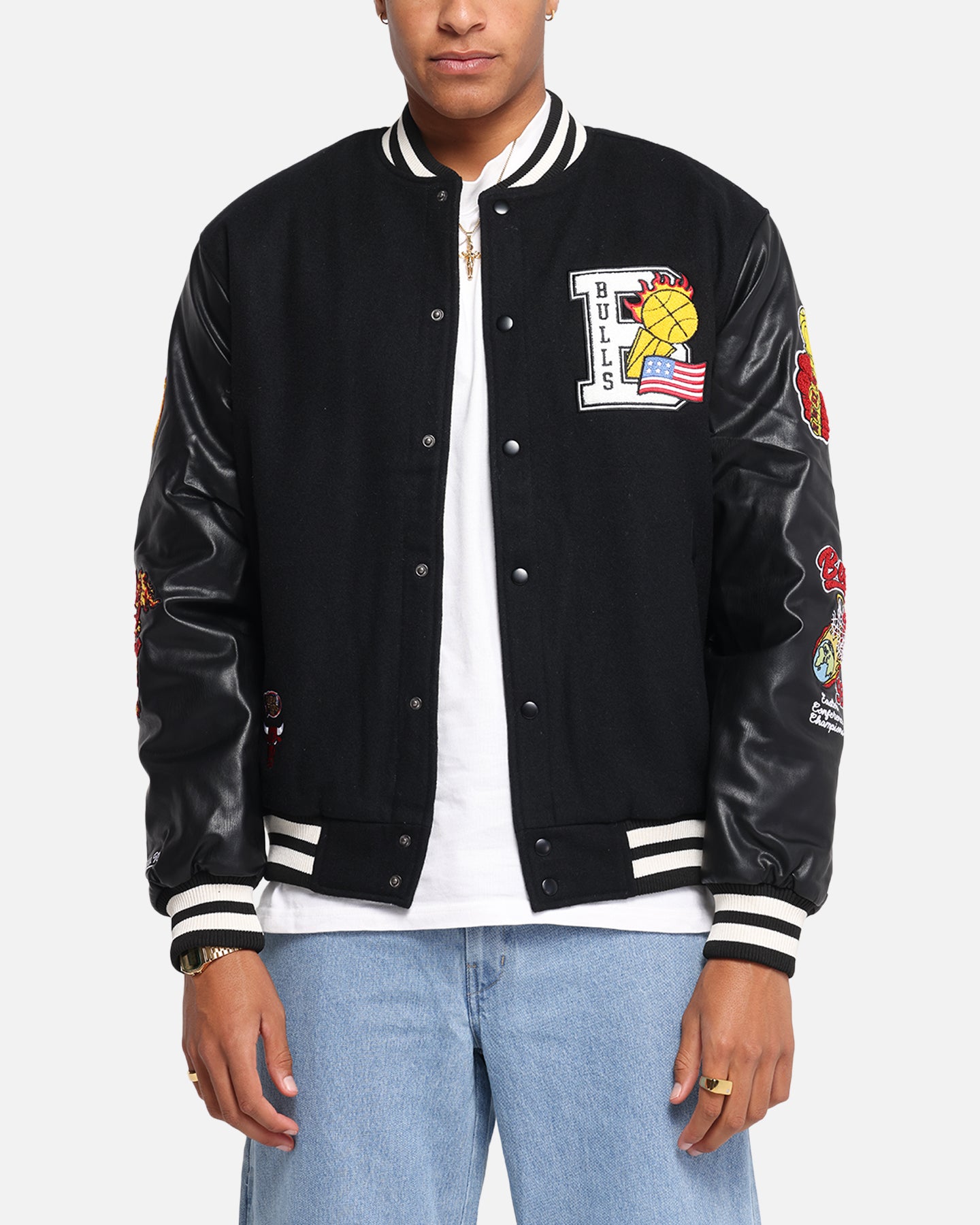 Mitchell & Ness Chicago Bulls Ignite Champions Varsity Jacket