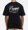 Carre Script T-Shirt Black