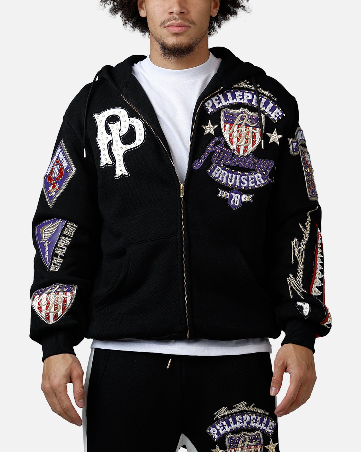 Pelle Pelle Pelle Pelle Hoodie Black | Culture Kings NZ