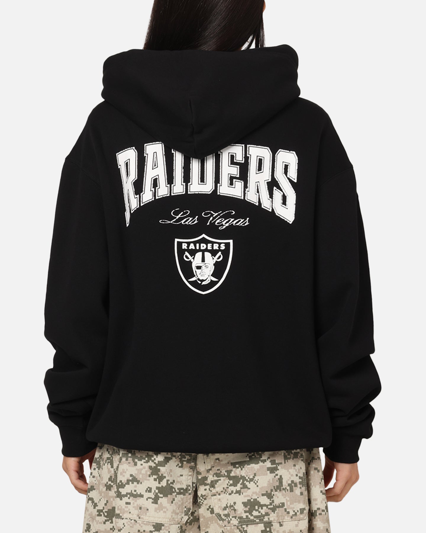 Majestic Athletic Las Vegas Raiders Champs Serial Mono Hoodie