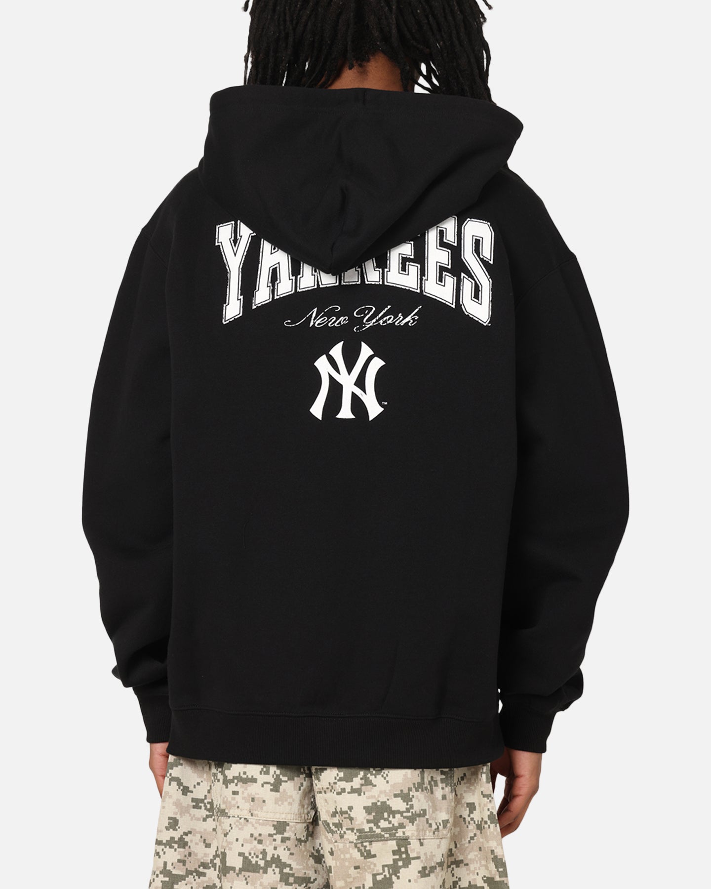 Majestic Athletic New York Yankees Champs Serial Mono Hoodie Black
