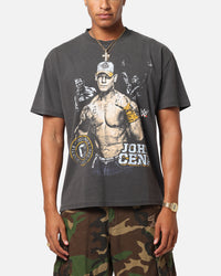 Culture Kings X WWE John Cena Wrestlemania XLI Heavy T-Shirt Black Wash