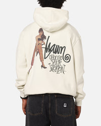 S Double Choose Your Weapon Hoodie Washed White