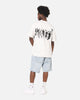 S Double People Stripe T-Shirt Pigment Grey