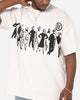 S Double People Stripe T-Shirt Pigment Grey