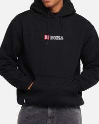 S Double S-Cube Block Hoodie Black