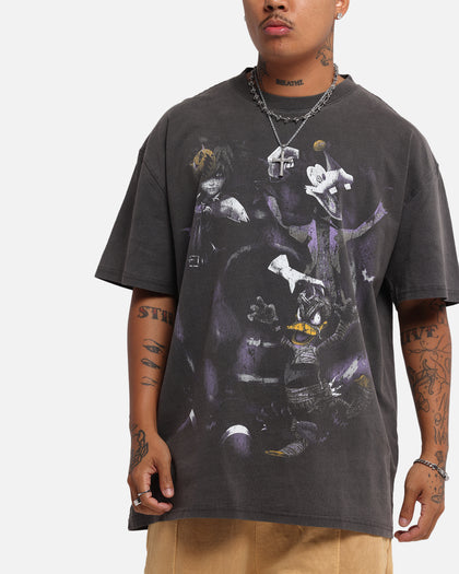 Goat Crew Disney Kingdom Hearts Halloween Town Heavy T-Shirt Black Wash