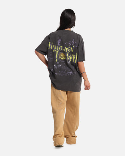 Goat Crew Disney Kingdom Hearts Halloween Town Heavy T-Shirt Black Wash