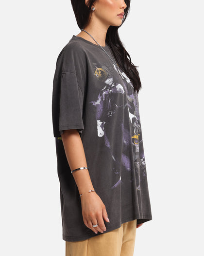 Goat Crew Disney Kingdom Hearts Halloween Town Heavy T-Shirt Black Wash