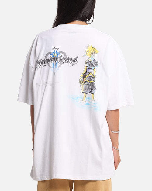 Goat Crew Disney Kingdom Hearts Disc Heavy T-Shirt White
