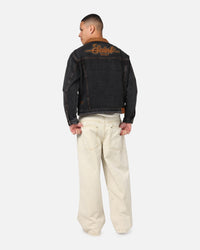Saint Morta Rodeo Drive Denim Jacket Black Shadow