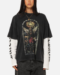 Saint Morta Kingdomcome Long Sleeve T-Shirt Vintage Black