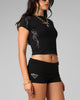 Loiter Women's Opaque Baby T-Shirt Black