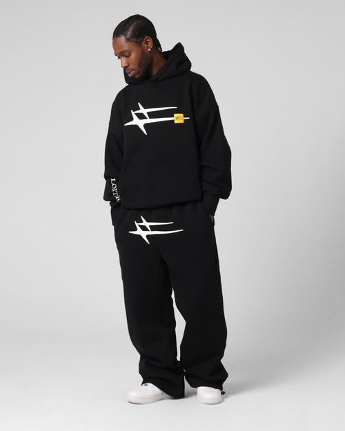 Loiter Hybrid Premium Hoodie Black