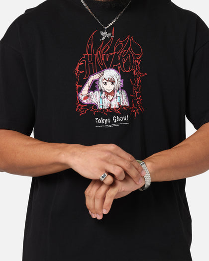 73Studio X Tokyo Ghoul Juzo Vintage T-Shirt Black