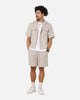 XXIII Textured Button Up Shirt Stone