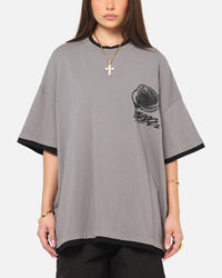 Carre Worldwide Layered T-Shirt Grey/Black
