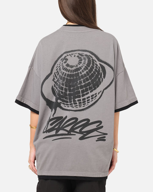 Carre Worldwide Layered T-Shirt Grey/Black
