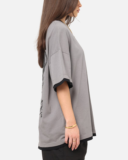 Carre Worldwide Layered T-Shirt Grey/Black