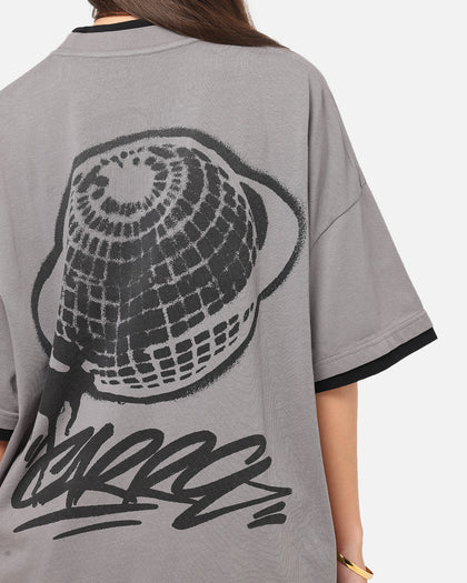 Carre Worldwide Layered T-Shirt Grey/Black