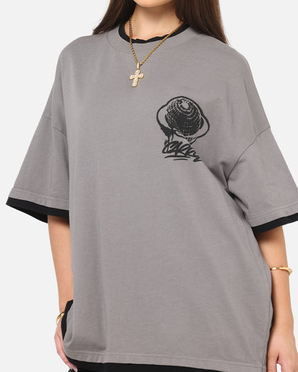 Carre Worldwide Layered T-Shirt Grey/Black