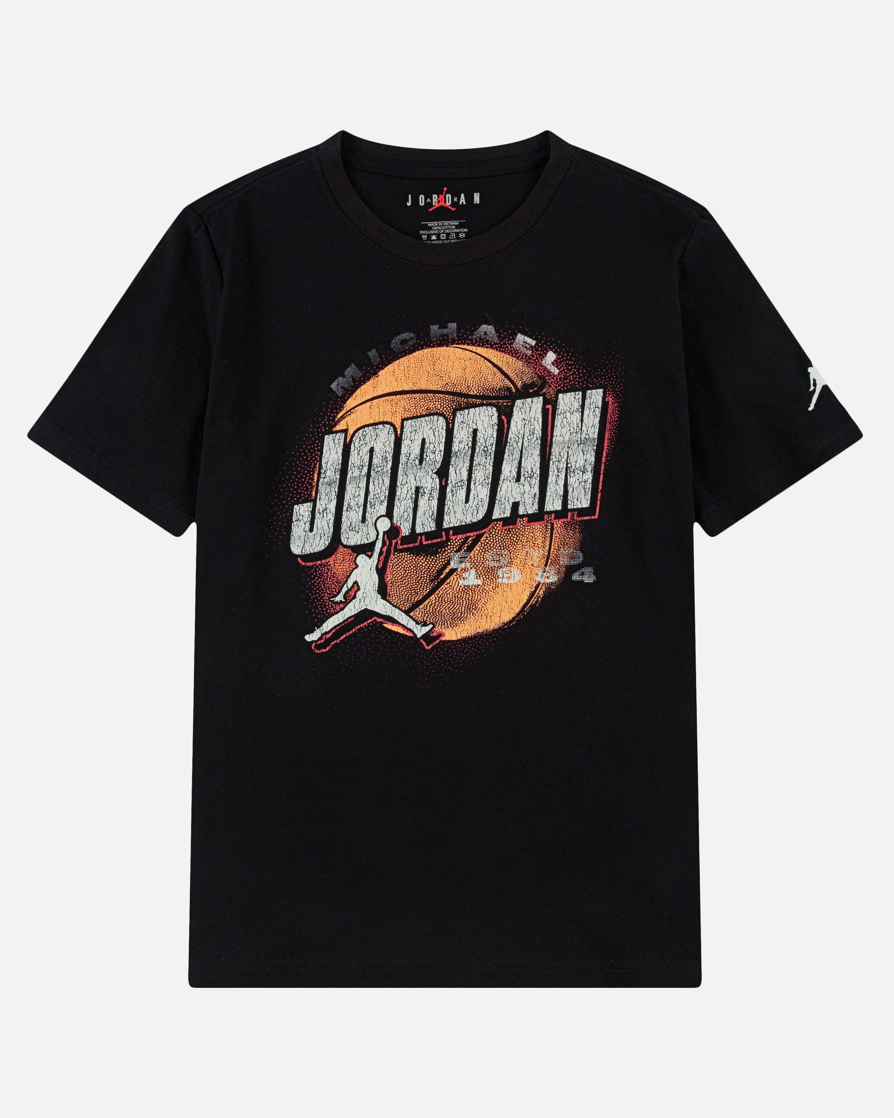 ビンテージNike Air Jordan キッズTシャツ L Jordan Kids' Distressed Chrome T-Shirt Black | Culture Kings NZ