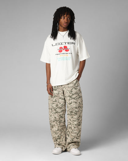 Loiter Performance Premium T-Shirt Off White