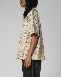 Loiter Bullrush Premium T-Shirt Digi Camo