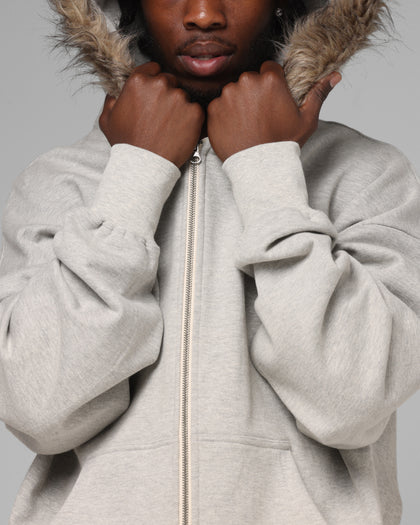 Loiter Purity Zip Hoodie Grey
