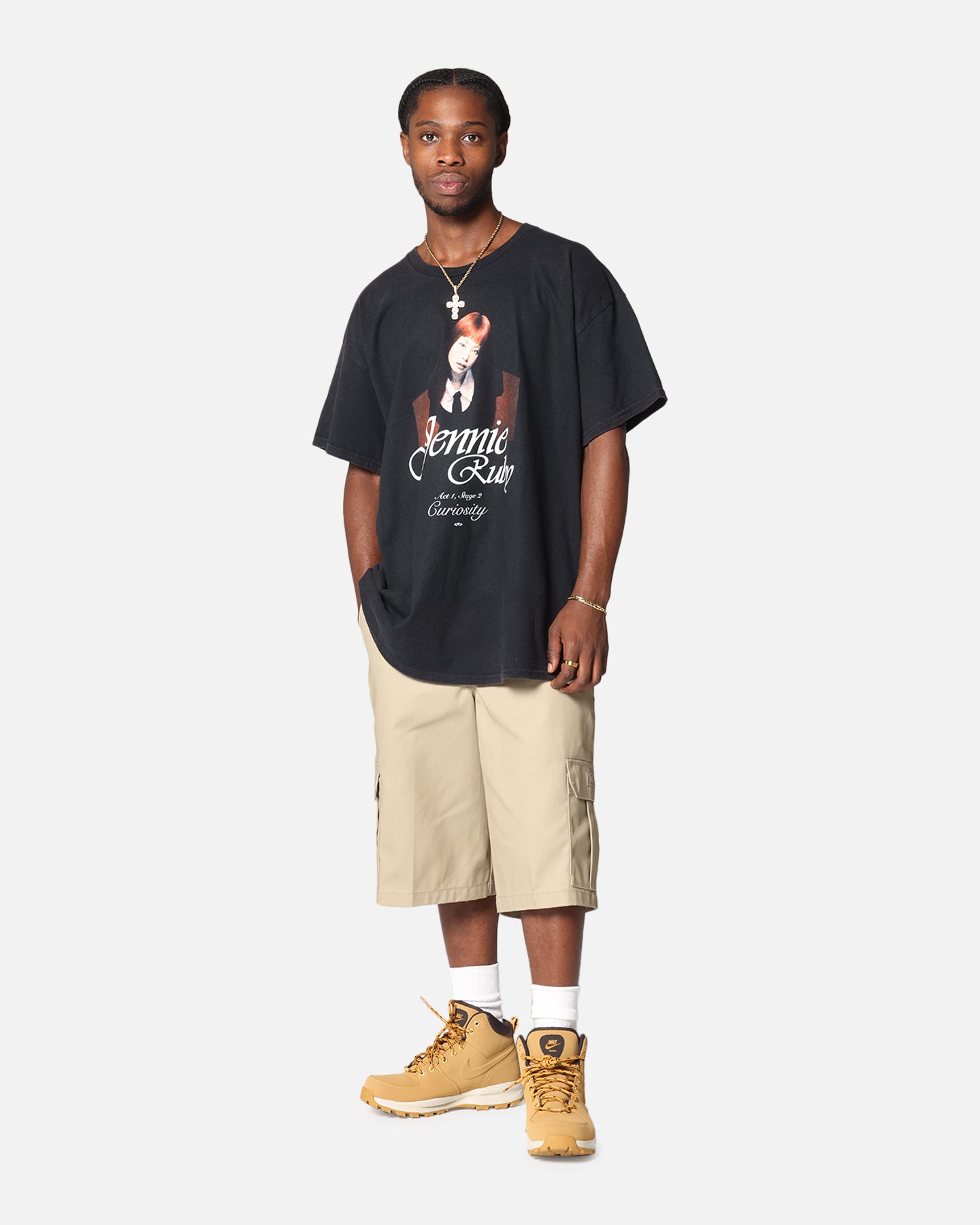Jennie Ruby Curiosity T-Shirt Black Vintage | Culture Kings NZ