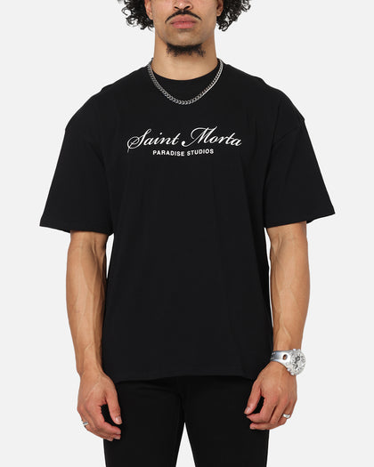 Saint Morta Studios Logo T-Shirt Black