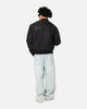 Saint Morta Gothic Noir Bomber Jacket Black