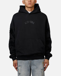 Mitchell & Ness New York Yankees Starburst Hoodie Faded Black