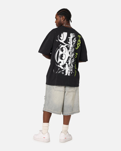 73Studio Disney Pixar Toy Story Little Green Men Vintage T-Shirt Black Acidwash