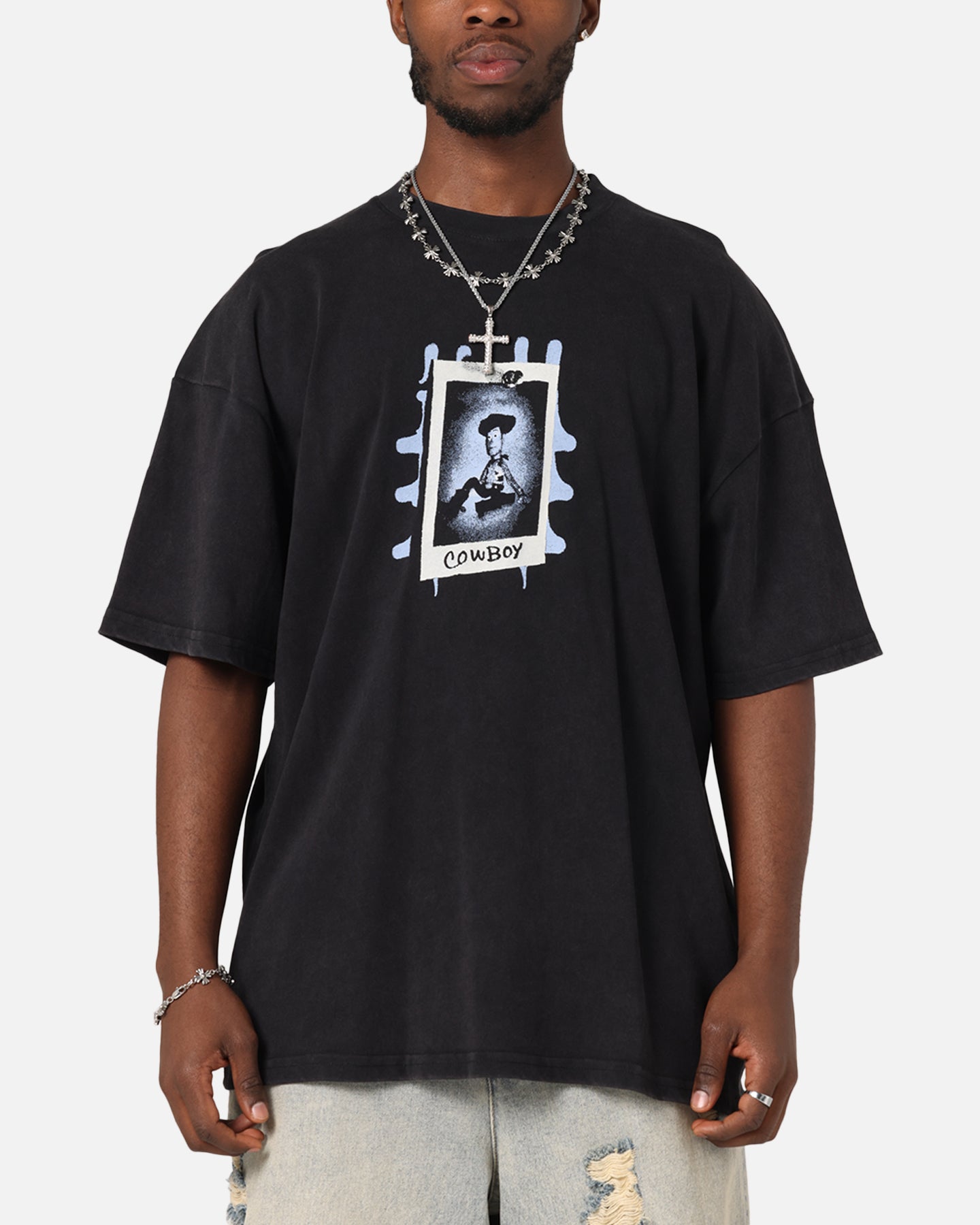 73Studio Disney Pixar Toy Story Woody Vintage T-Shirt Black