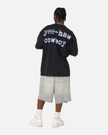 73Studio Disney Pixar Toy Story Woody Vintage T-Shirt Black Acidwash