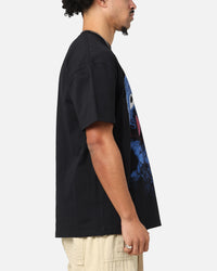 American Thrift X Sesame Street Grover Grail Heavy T-Shirt Black