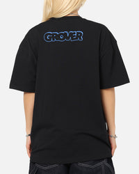 American Thrift X Sesame Street Grover Grail Heavy T-Shirt Black