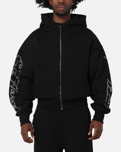 Ed Hardy Trinity Zip Hoodie Black