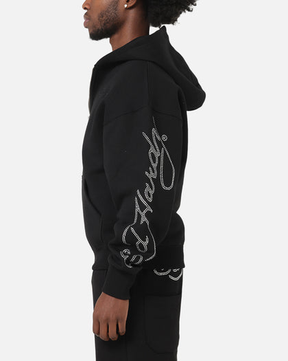 Ed Hardy Trinity Zip Hoodie Black