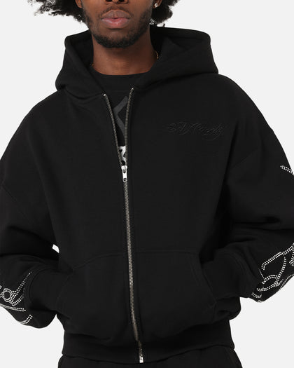Ed Hardy Trinity Zip Hoodie Black