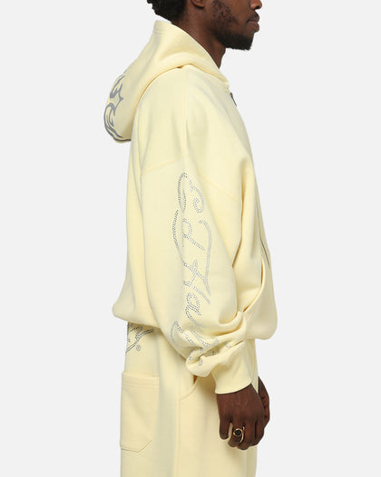 Ed Hardy Trinity Zip Hoodie Butter Yellow