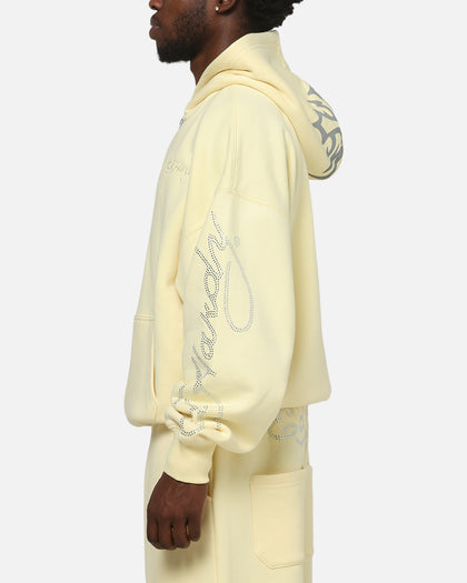 Ed Hardy Trinity Zip Hoodie Butter Yellow