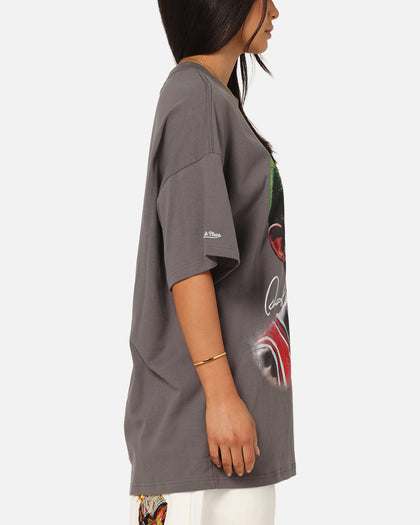 Mitchell & Ness Chicago Bulls Dennis Rodman Big Head T-Shirt Charcoal Grey